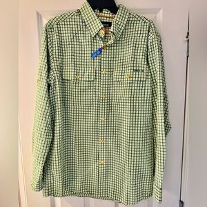 Orvis Green‎ Casual Button Down Shirt